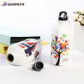 Sublimation Sports Water Bottles Square Shape 500ML